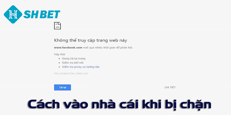 Truy cập link không chặn shbet